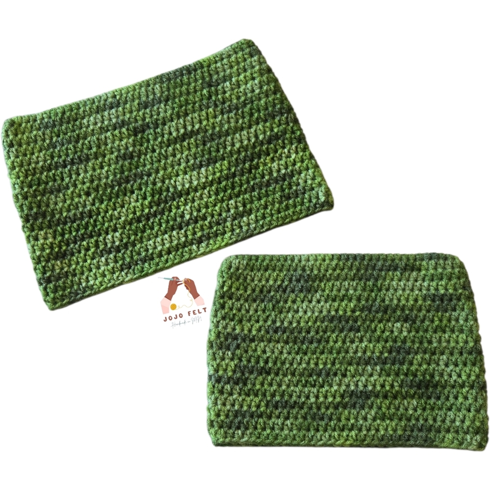 Two Handmade Crochet "Army" Cat Beanie Bundle, Adult/Child Size, Unisex, OFFERS - Picture 2 of 4